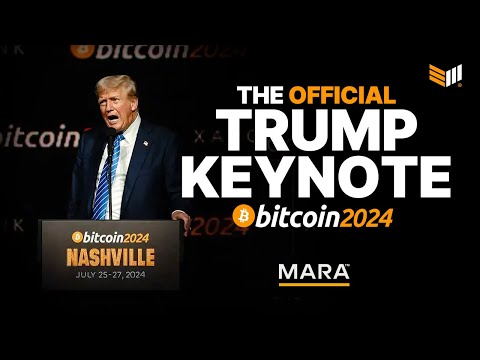 特朗普:Bitcoin 2024 大会主题演讲视频封面